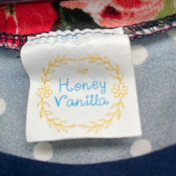 Honey vanilla. Very twirly floral dress. - Picture 3 of 3